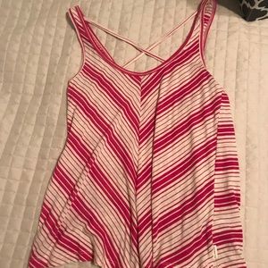 billabong crossback tank top